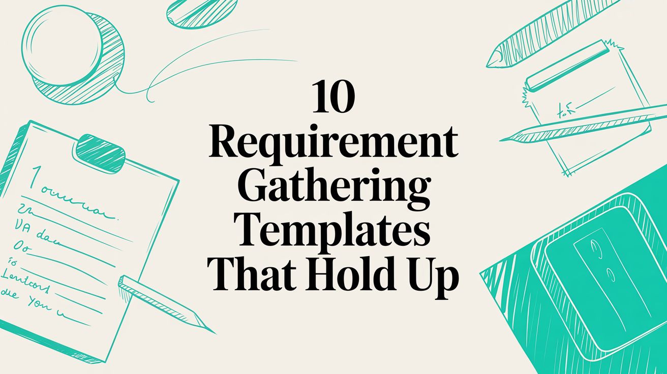 10 Requirement Gathering Templates That Hold Up