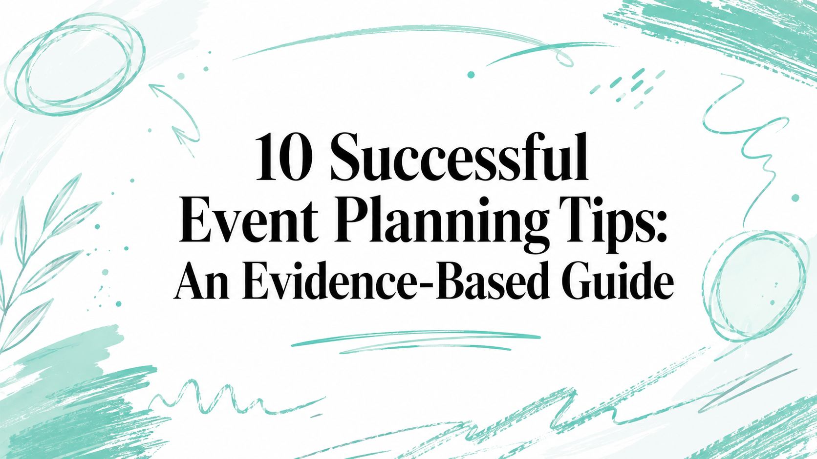 10 Evidence-Based Event Planning Tips Using AI, Math, and Measurable Benchmarks